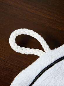 HARRY POTTER X SHEIN 1 件 Hedwig 手巾，吸水快干，可悬挂在厨房、浴室，柔软材质，配有挂绳