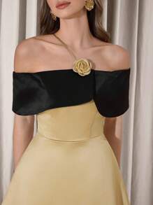 Poshira Plus Size Women's Party Dress (Heavily Decorated) Luxury Evening Dresses For Women Glamorous Dress Graduation