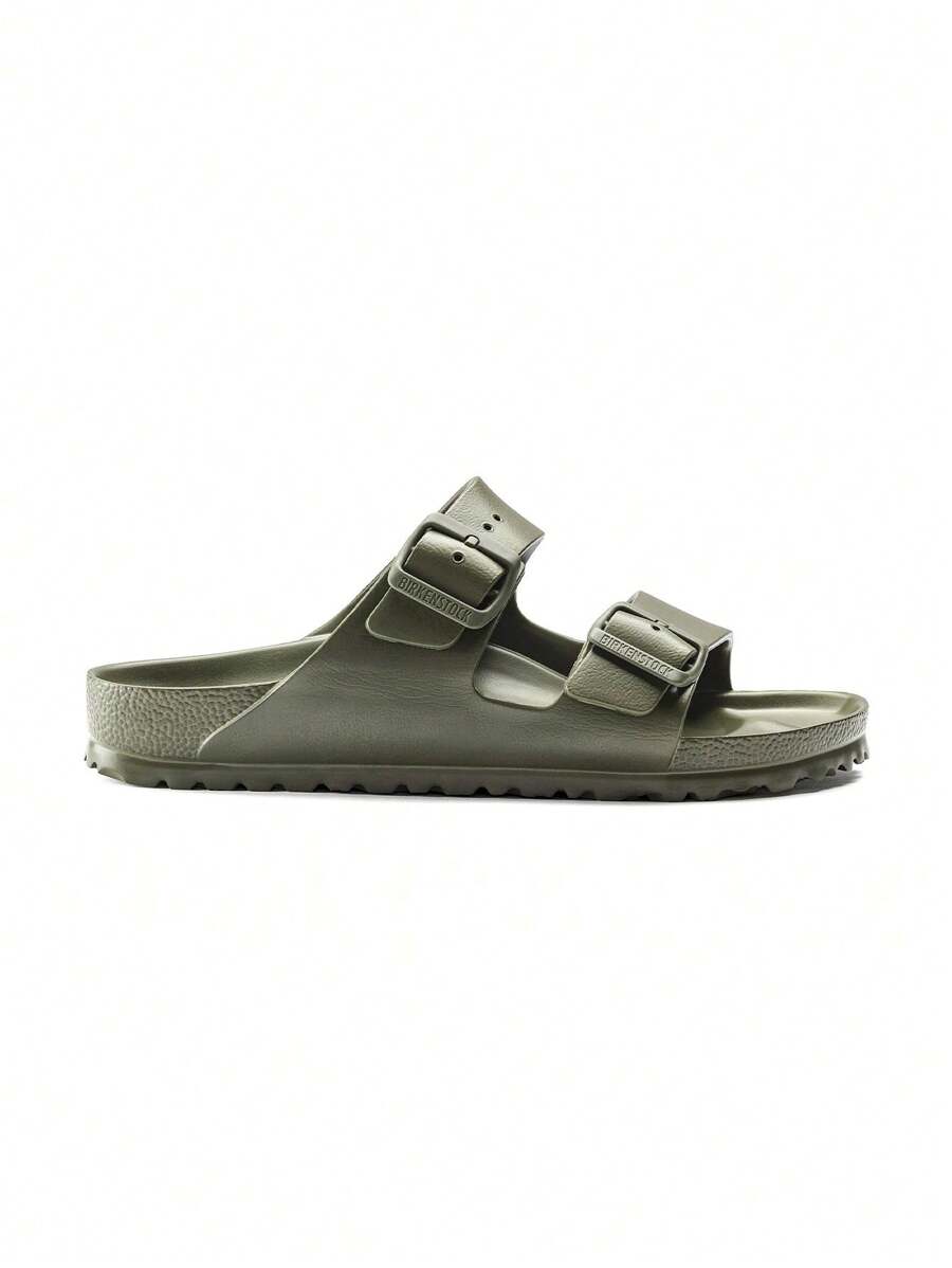 Birkenstock Men's Sandals Lightweight Adjustable Comfortable Travel Walking Summer 1019094 - Khaki - View 1
