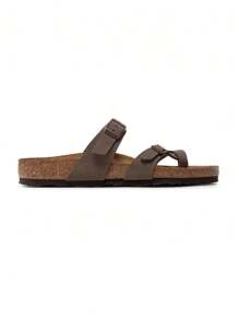 Birkenstock Mayari Birko-Flor Birkibuc - Brown - View 1
