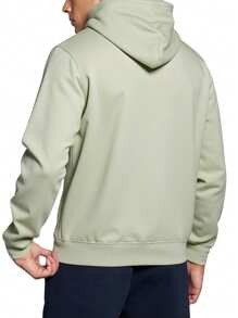 Champion Felpa con cappuccio casual e semplice da uomo con tasche e laccetti