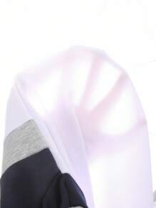 SHEIN 男童拉链字母印花卫衣，休闲时尚百搭，秋冬季返校必备单品 - 彩色 - 查看 8