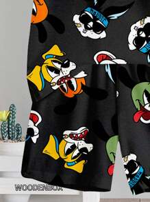 SHEIN 2pcs/Set Young Boy Casual Simple Round Neck Short Sleeve Shorts Set, Suitable For Summer - White - View 6