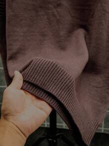 Manfinity Homme 全新时尚拼布设计休闲百搭男士背心 - 咖啡棕 - 查看 6