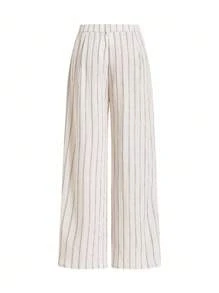 Ellevyn Pantaloni largi versatili pentru femei, potriviți pentru mai multe ocazii, toamnă/iarnă - Multicolor - Vizualizare 3