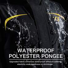 Fashionable Raincoat Set: Waterproof, Windproof, Full-Body Rain Coat & Pants - Thickened, Wear-Resistant, Multi-Functional For Women & Men | Ideal For Outdoor Activities, Cycling, Travel, Climbing, Camping, Hiking, Fishing & Motorcycle Riding | High-Quality Anti-Riot Rainwear - Multicolor - View 2