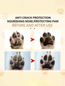 1 pieza Bálsamo para el cuidado de las patas de las mascotas, crema hidratante para las almohadillas de las patas de gatos y perros, protector de almohadillas de las patas - Multicolor - Ver 4