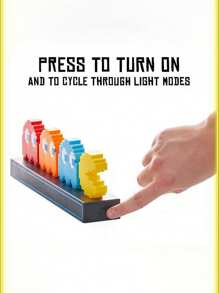 1 pieza Juguete de coleccionista con luz y luces fantasmales, luz decorativa de personaje de coleccionista - Multicolor - Ver 8