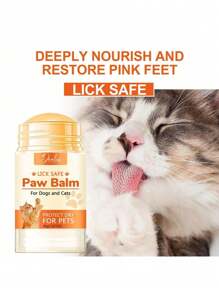 3pcs Dog Paw Balm– Heals, Repairs And Moisturizes Dry Noses And Paws – Ideal For Extreme Weather Season Conditions - Ginger - View 2
