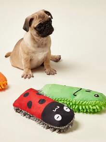 PETSIN 可爱动物系列毛绒狗玩具，内置BB吠叫声，狗狗啃咬和拔河互动游戏 - 彩色 - 查看 2