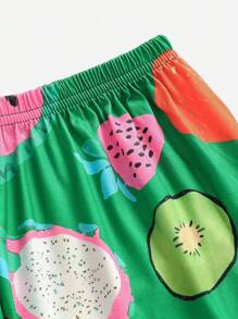 有趣又可爱的青少年男孩睡衣 - 彩色 - 查看 4