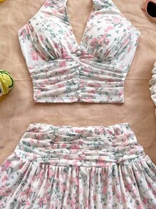 Soleia Dwuczęściowe stroje damskie do codziennego noszenia - Zielony - Zobacz 6