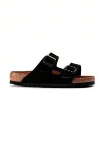 Birkenstock Arizona Soft Footbed - Black - View 1