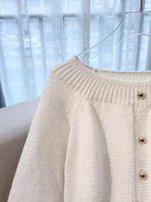 Franclia New Autumn/Winter Off-Shoulder Unique Sexy Luxurious High-End Women Pullover Sweater