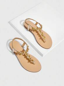 CUCCOO SZL Women Summer Flat Sandals, Fashionable Ladies Beach Flip Flops