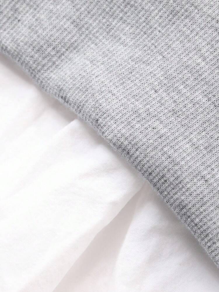 Women's Dropped Shoulder Long Sleeve Casual Loose Pullover Sweatshirt