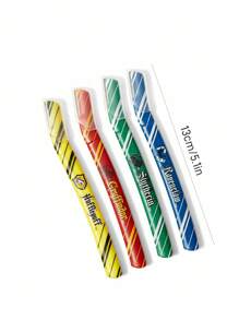 HARRY POTTER X SHEIN 4pcs Cartoon Pattern Eyebrow Trimmer Set, Blade And Won't Scratch Skin, Suitable For Eyebrows, Face, Body And Other Areas, For Women And Men - Multicolor - View 8