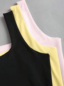 Sweetra 女式夏季休闲纯色背心