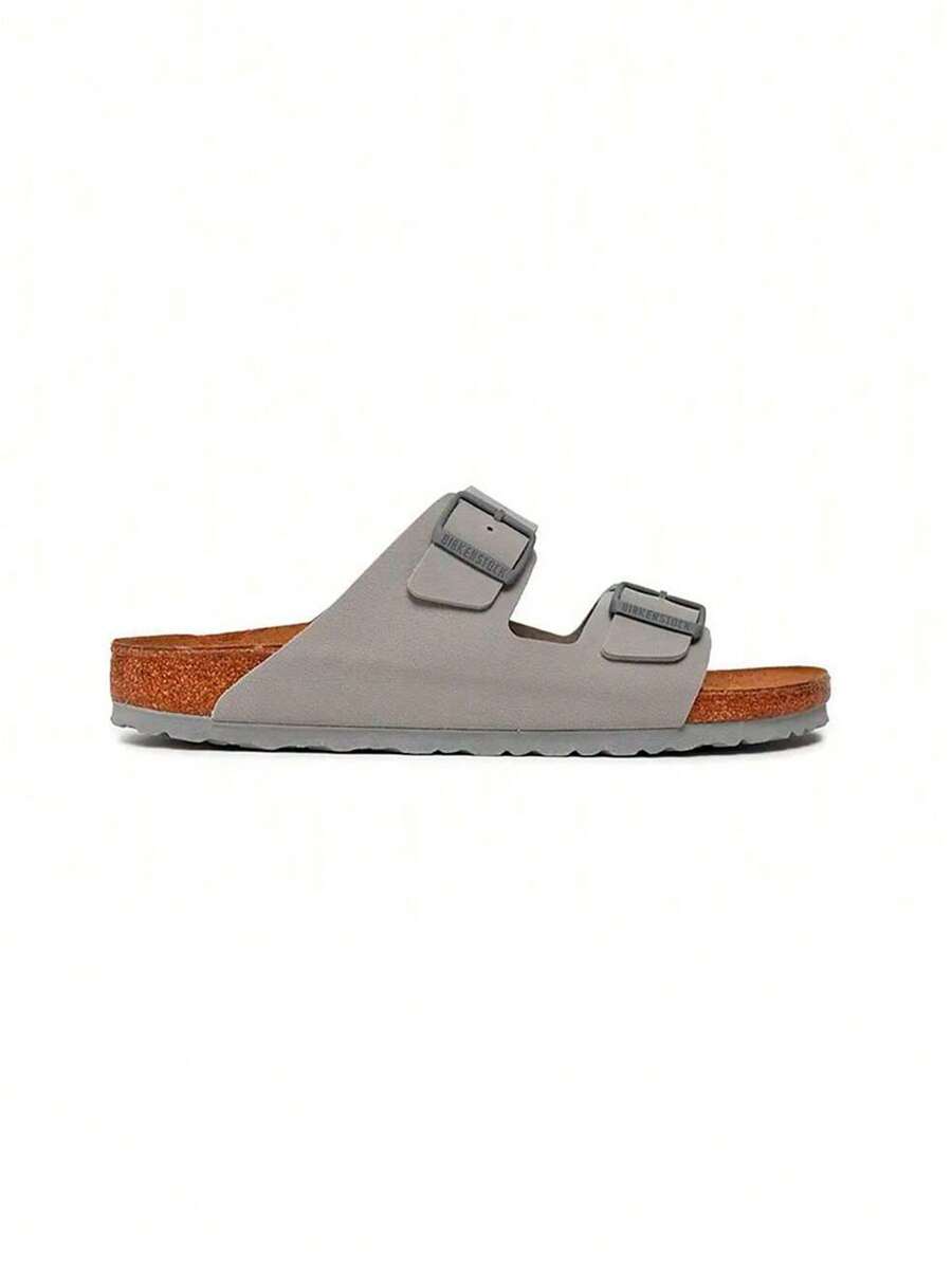 Birkenstock Arizona Birko-Flor - Grey - View 1