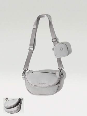 GLOWMODE Bolso con correa para el hombro resistente al agua de 1.5L para uso diario y casual con bolsillo extraíble