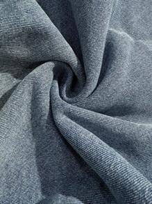 Manfinity CityGents 男士浅蓝色休闲直筒牛仔裤 - 淺色水洗藍 - 查看 3