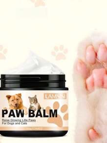 2pcs Pet Paw Cream - Soothes And Relieves Dry, Cracked, And Damaged Paws - Provides Moisture And Protection For Dogs' Feet And Paw Pads. - Multicolor - View 2