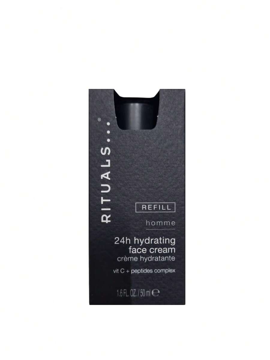 Rituals Homme 24H Hydrating Face Cream Refill 50 Ml - 黑色 - 查看 1