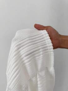 Coolane Áo thun dài tay hở vai màu trắng dệt kim cáp dự tiệc rave mùa thu dành cho nữ tại Hội chợ Phục hưng - trắng - Xem 8