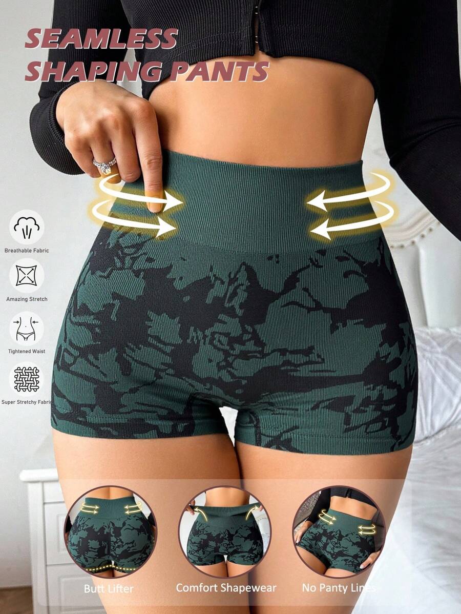 SHEIN 1 quần lót định hình nâng mông và eo liền mạch cho nữ - Nhiều màu - Xem 1