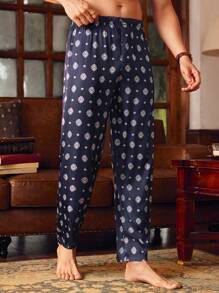 EverLounge 男士休闲夏季睡裤，简约时尚 - 彩色 - 查看 3