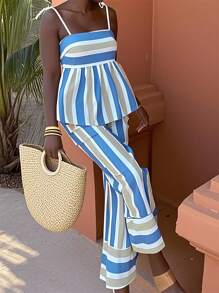 INAWLY 女士日常两件套服装