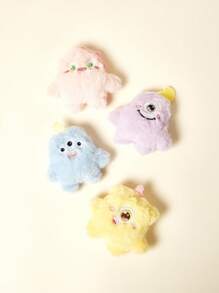 PETSIN 可爱小怪兽造型猫咪毛绒玩具，内含发声纸，可供猫咪咬咬互动，乐趣无穷