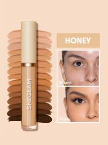 SHEGLAM Corrector LíQuido Mate Like Magic De 12 Horas De Cobertura Total, Corrector De Color Iluminador De Larga DuracióN, Hidratante Y Ligero Que Dura Todo El DíA, Corrector De Invierno Para Navidad Y GraduacióN CumpleañOs Vacaciones Verano OtoñO Y2K Elegante Moda Mujeres NiñAs Maquillaje CosméTico Belleza Fiesta Playa Viaje Camping Aire Libre Escuela Campus ExcursióN Festivales DecoracióN Regalo Presente Rosa Chica Cosplay Mejor Color Encanto Vibra