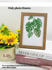 3 件木制相框，用于照片墙，木色相框，照片支架，照片装饰，纪念礼物 - Beech wood color - 查看 5