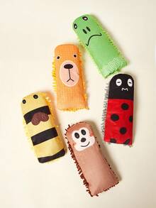 PETSIN 可爱动物系列毛绒狗玩具，内置BB吠叫声，狗狗啃咬和拔河互动游戏 - 彩色 - 查看 3