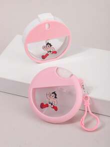 Astro Boy X ROMWE Set de 2 botellas de spray rosa con gráficos de figuras de dibujos animados - Rosa - Ver 4