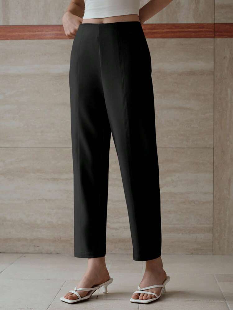 PRESS CREASE SLANT POCKET PANTS