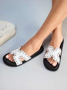 Cuccoo CUCCOO GRLICON Women's Platform Wedge Sandals, Y2K Style, Punk Rock, Biker, Cool Girl, Suitable For Halloween, Christmas, Party