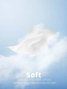 SHEIN Frenchy Women's Solid Color High Waist Button Design Casual Pants White Summer - White - View 7