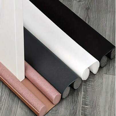 1 件高耐久性橡胶纺织复合材料隔音节能防水防卷门底密封条适用于卧室门家居装修降噪节能隔热防风雨条静音家居密封胶屏障保护