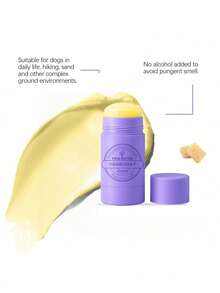 3件装狗狗爪子舒缓霜，温和清洁并滋润爪垫，缓解干燥。涂抹舒适护理霜 - 紫色 - 查看 6
