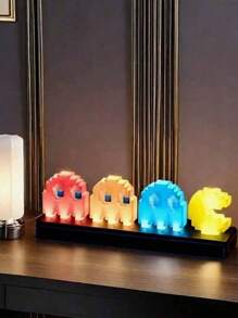 1 pieza Juguete de coleccionista con luz y luces fantasmales, luz decorativa de personaje de coleccionista - Multicolor - Ver 2