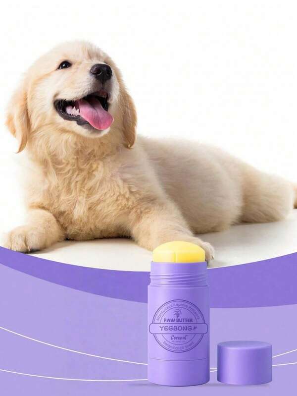 3 piezas Crema calmante para las almohadillas de las patas de perro que limpia y hidrata suavemente las almohadillas para aliviar la sequedad. Aplica la crema de cuidado cómoda