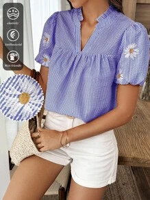 Blue and White