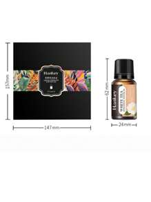 SHEIN 1 Stück Ätherisches Öle Set, speziell für Luftbefeuchter und Diffuser entwickelt, Aromatherapie Diffusor Öle, Ätherisches Öle Set für den Heimgebrauch, Ätherisches Öle Set mit verschiedenen Düften (8x10ML)