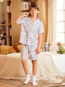 FamilyFrolics Pijamas a juego lindos y cálidos para niños grandes y sus padres