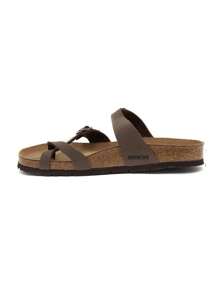 Birkenstock Mayari Birko-Flor Birkibuc - Brown - View 3