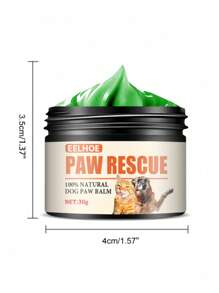 2pcs Pet Paw Balm Cat Dog Paw Protection Oil Soothing Moisturizing Nourishing Paw Repair For Dry Cracked Paws - Multicolor - View 6