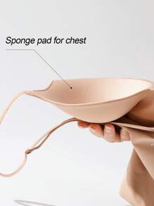 SHEIN 1 件女士塑身衣 - 杏色 - 查看 3