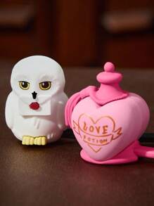 HARRY POTTER X SHEIN 1pc, 2 Reusable Silicone Straw Sleeves, Suitable For Straws With A Diameter Of 8-10 Mm - Multicolor - View 6